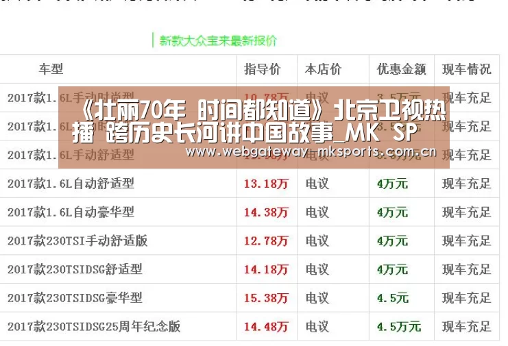 《壮丽70年 时间都知道》北京卫视热播 跨历史长河讲中国故事_MK SPORT(图2) MK SPORT